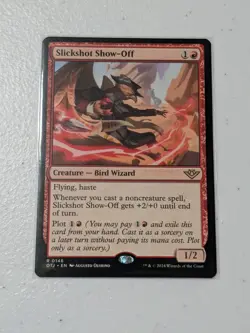 MTG Slickshot Show-Off - Outlaws of Thunder Junction NM - Image 1
