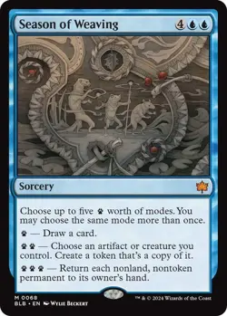 MTG Singles: Season of Weaving - Bloomburrow (BLB) - NM - Image 1