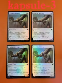 4x Syndicate Messenger | FOIL | Ravnica Remastered | MTG Magic Cards - Image 1