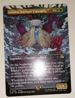 Jenova, Ancient Calamity - #346 Regular (Borderless) Final Fantasy - Mtg - Image 2