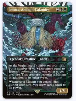 Jenova, Ancient Calamity - #346 Regular (Borderless) Final Fantasy - Mtg - Image 1