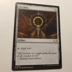Mtg Edge Of Eternities Commander Counter intelligence Sol Ring - Image 1