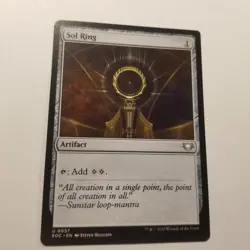 Mtg Edge Of Eternities Commander Counter intelligence Sol Ring - Image 2