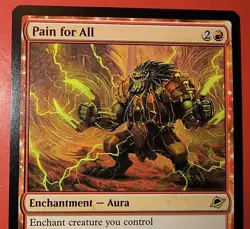 MTG, EDGE OF ETERNITIES. *PAIN FOR ALL* RARE, 0151, REGULAR - Image 2