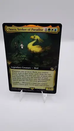 MTG Choco, Seeker of Paradise Extended Art Foil from UB: Final Fantasy NM - Image 1