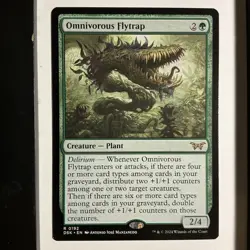 MTG Omnivorous Flytrap Duskmourn: #192 Regular (Rare) - Image 1