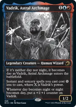 MTG Singles: Vadrik, Astral Archmage (Showcase) - Innistrad: Midnight Hunt - NM - Image 1