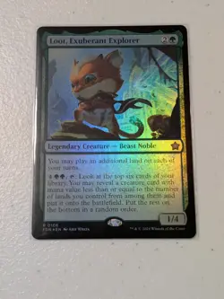 MTG Loot, Exuberant Explorer - Foil - Foundations NM - Image 1