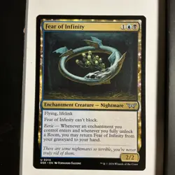 MTG Fear Of Infinity Duskmourn #214 Regular (Uncommon) - Image 1