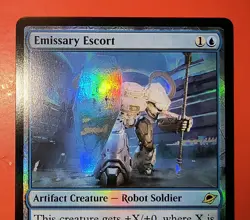 MTG, EDGE OF ETERNITIES. *EMISSARY ESCORT* P 0399 FOIL - Image 2