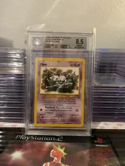 99-02 Pokemon TCG Mew Lilypad #47 Black Star Promo BGS 8.5, 1 of 3 - Image 1