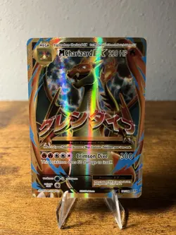 M Charizard EX Full Art 101/108 Evolutions Holo Pokemon TCG - Image 1