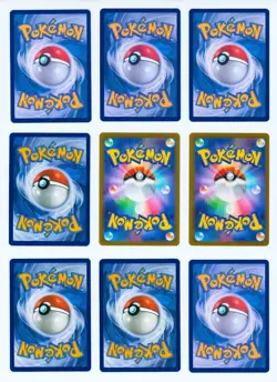 9x Pokemon Card Lot: Japanese/English Reverse Holos, Full Art, EX, 151, Mewtwo - Image 2