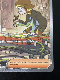Clemonts Quick Wit - 243/191 Pokemon TCG Surging Sparks Special Illustration NM - Image 5