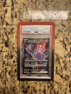Pokemon 2025 Team Rockets Mewtwo EX 231/182 Sir Destined Rivals Gem Mint PSA 10 - Image 1