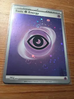 Triple SWIRL Cosmos Holo Psychic Energy SVE 005 - NM RARE SV 151 Pokemon - Image 1