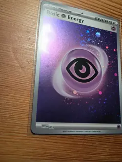 Triple SWIRL Cosmos Holo Psychic Energy SVE 005 - NM RARE SV 151 Pokemon - Image 4