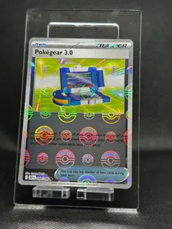 Pokegear 3.0 084/086 SV: Black Bolt Pokemon Trainer Item Card- Pokeball Holo - Image 1