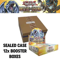YuGiOh Battles Of Legend Monster Mayhem Case - 12 Booster Boxes - Image 1