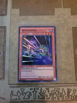 YUGIOH BOWGANIAN LCYW-EN144 SUPER UNLIMITED ED NM - Image 1