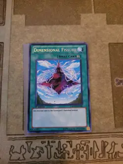 YUGIOH DIMENSIONAL FISSURE RYMP-EN081 SECRET 1ST ED NM - Image 2