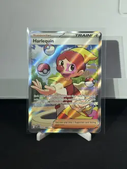 Harlequin 163/086 Sv: White Flare Holo Pokemon Card Trainer Ultra Rare Full Art - Image 1