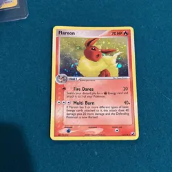 Flareon - 5/115 - Pokemon Card Ex Unseen Forces Holo Rare - MP - Image 1