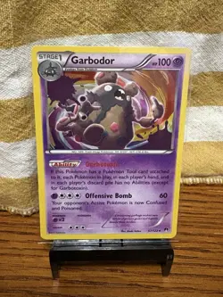 Garbodor 57/122 2016 XY Breakpoint Set Pokemon Card TCG Holo Rare - Nm/Vlp - Image 1