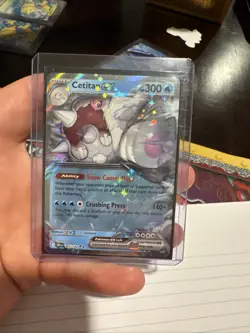 Pokemon TCG Cetitan EX Double Rare Card 65/182 Destined Rivals - Image 1