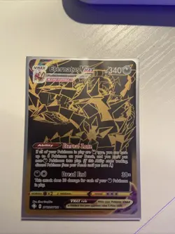 Pokemon TCG Eternatus VMAX SV122/SV122 Shining Fates Holo Card - Image 1