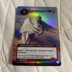 Rush Of Ikorr - 2025 Gen Con Promo Card - Pegasus, Winged Thunder Foil Free Ship - Image 1