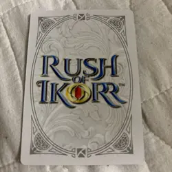 Rush Of Ikorr - 2025 Gen Con Promo Card - Pegasus, Winged Thunder Foil Free Ship - Image 2