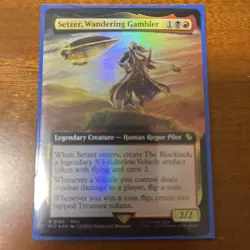 Mtg Ff Wandering Gambler Setzer English Foil - Image 1