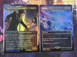 Mtg Ultima Squal Seed Mercenary Promo - Image 1
