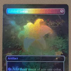 Gilded Lotus English Foil Secret Lair Final Fantasy Mtg - Image 3