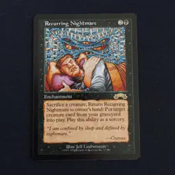 Mtg Recurring Nightmare Exodus English Version - Image 1