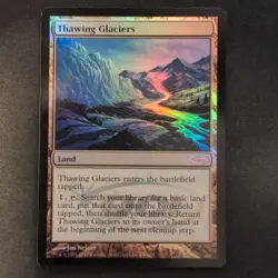 Mtg Thawing Glaciers Judge Reward Foil - Image 1