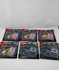 Pokemon SV4.5 Paldean Fates Tech Sticker Collection SET of 6 Sealed - Image 1
