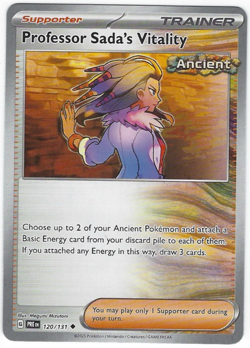 Professor Sada's Vitality #120/131 SV: Prismatic Evolutions Uncommon - Pokemon - Image 1