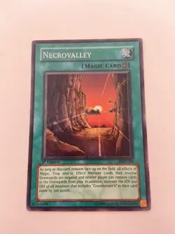 Yugioh Necrovalley PGD-084 1st Edition Super Rare Holo - LP-NM - Image 1
