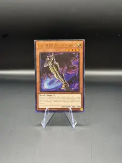 Yugioh Evil Hero Adjusted Gold PUR RA04-EN029 - Image 1
