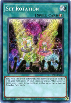 Yugioh! Set Rotation - RA03-EN065 - Secret Rare NM/M Quarter Century Bonanza - Image 1