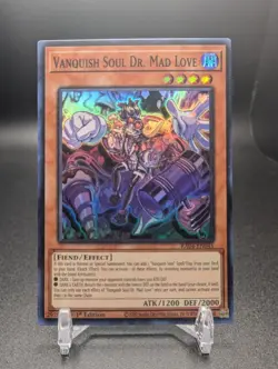 Yugioh! Vanquish Soul Dr. Mad Love - RA04-EN045 - Super Rare - 1st Edition Near - Image 1