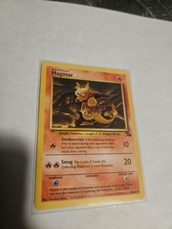 Pokemon Card Magmar 39/62 - Fossil Set - WOTC 1999 Vintage TCG Uncommon LP - Image 2