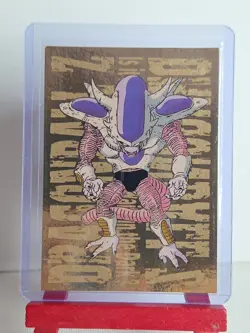 Frieza G10 Gold Foil Vintage Card JPP/AMADA 1999 Funimation Dragon Ball Z - Image 1