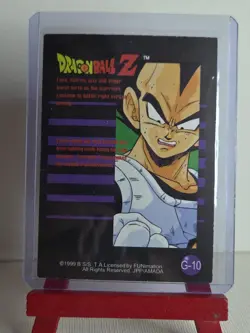 Frieza G10 Gold Foil Vintage Card JPP/AMADA 1999 Funimation Dragon Ball Z - Image 2