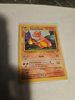 🔥 Charmeleon 24/102 - 1999 Pokemon Base Set - WOTC Vintage Card - Rare - LP 🔥 - Image 1
