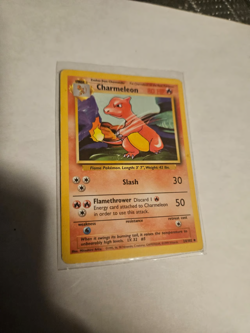 🔥 Charmeleon 24/102 - 1999 Pokemon Base Set - WOTC Vintage Card - Rare - LP 🔥 - Image 2