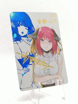 Nino Nakano - Quintuplets - ZR Card - Custom Set - Girl Story 2 - Image 2