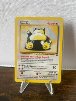 Snorlax 30/130 Base Set 2 Non Holo Rare Pokemon Card TCG - Image 1